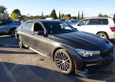 2018 BMW 740I from USA, damaged, VIN WBA7E2C50JB214962